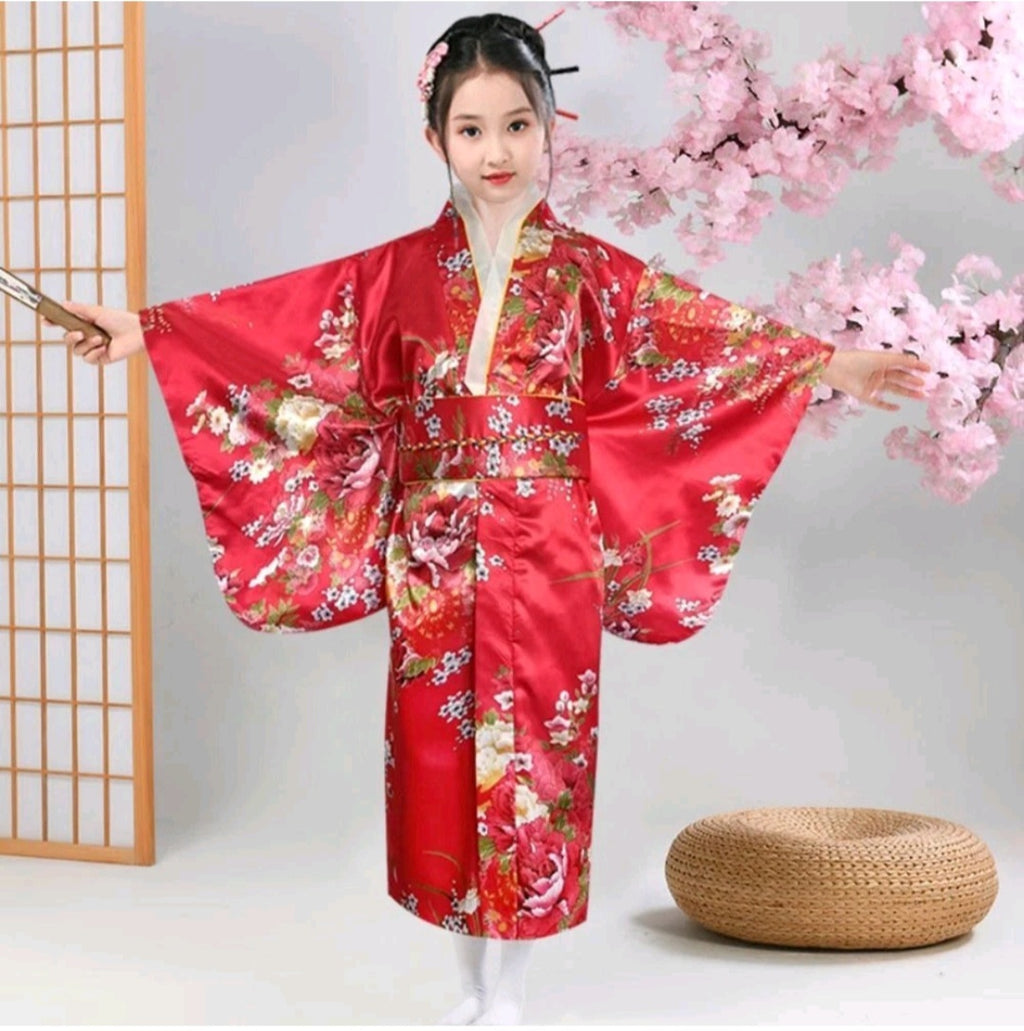 Japanese Style Kids Sakura Girl